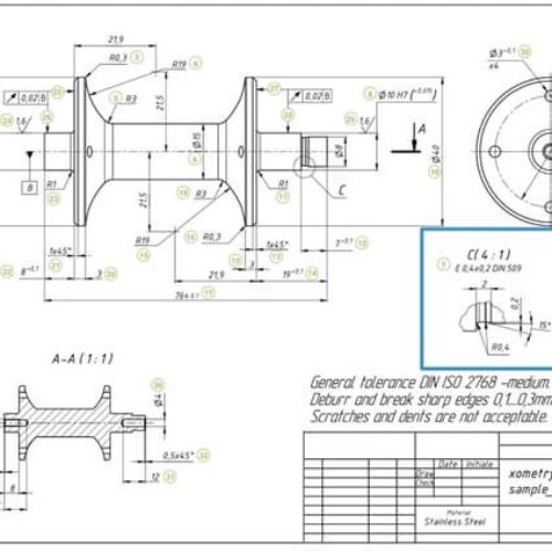 Mechanical Drawing Printing